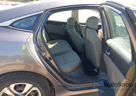 2017 Honda Civic Lx from USA, damaged, VIN 19XFC2F52HE034833